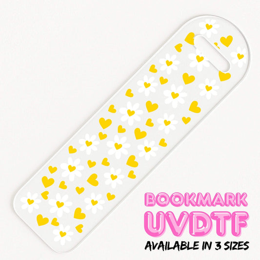 Daisy | Bookmark UV DTF