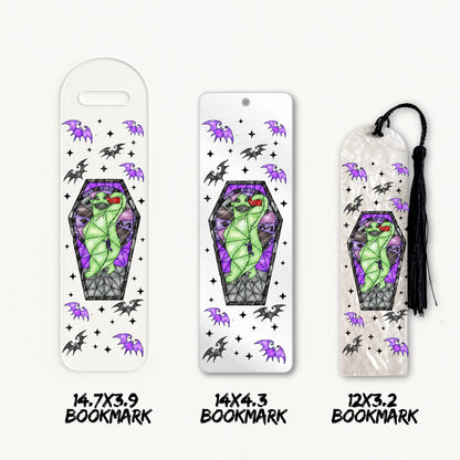 Oogie Coffin | Bookmark UV DTF