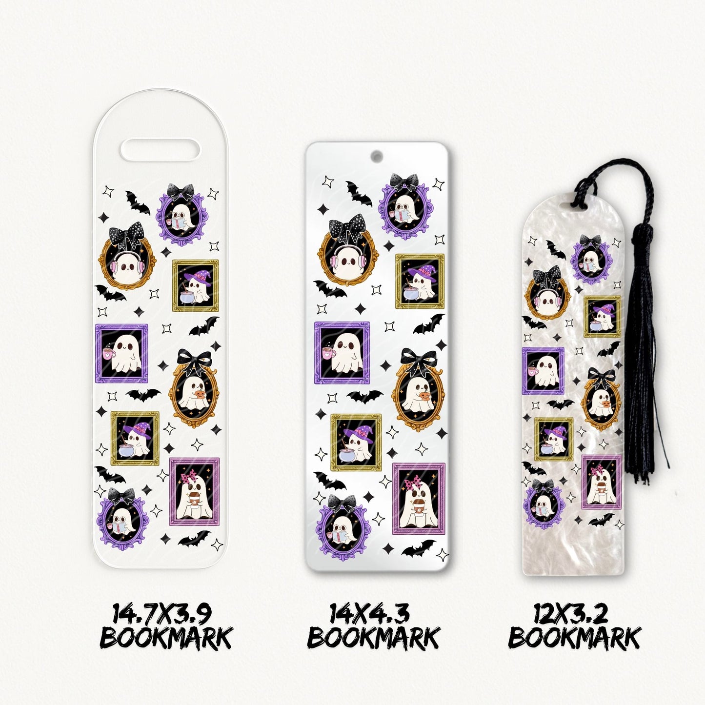 Ghost Girl | Bookmark UV DTF