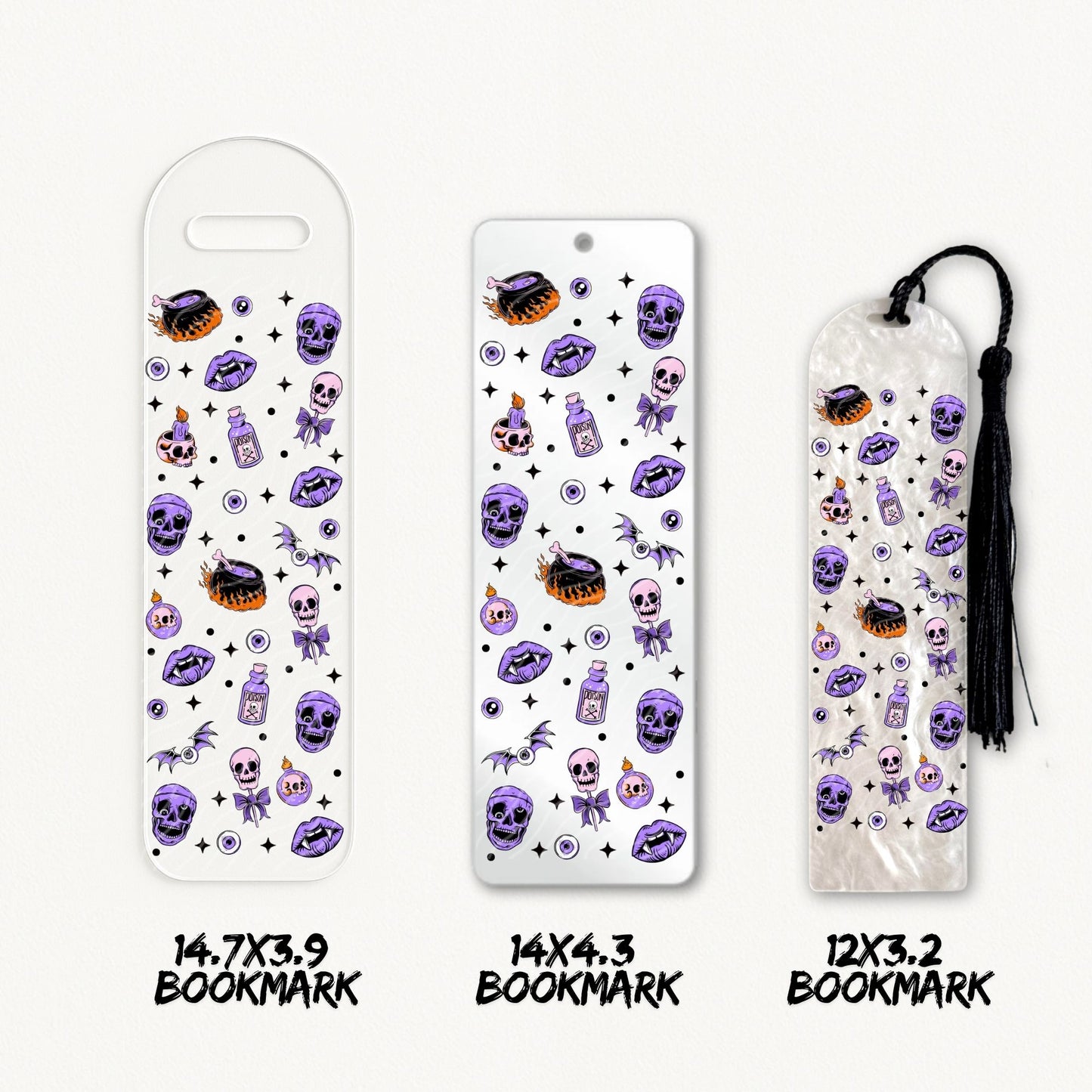 Gothic Vibes | Bookmark UV DTF