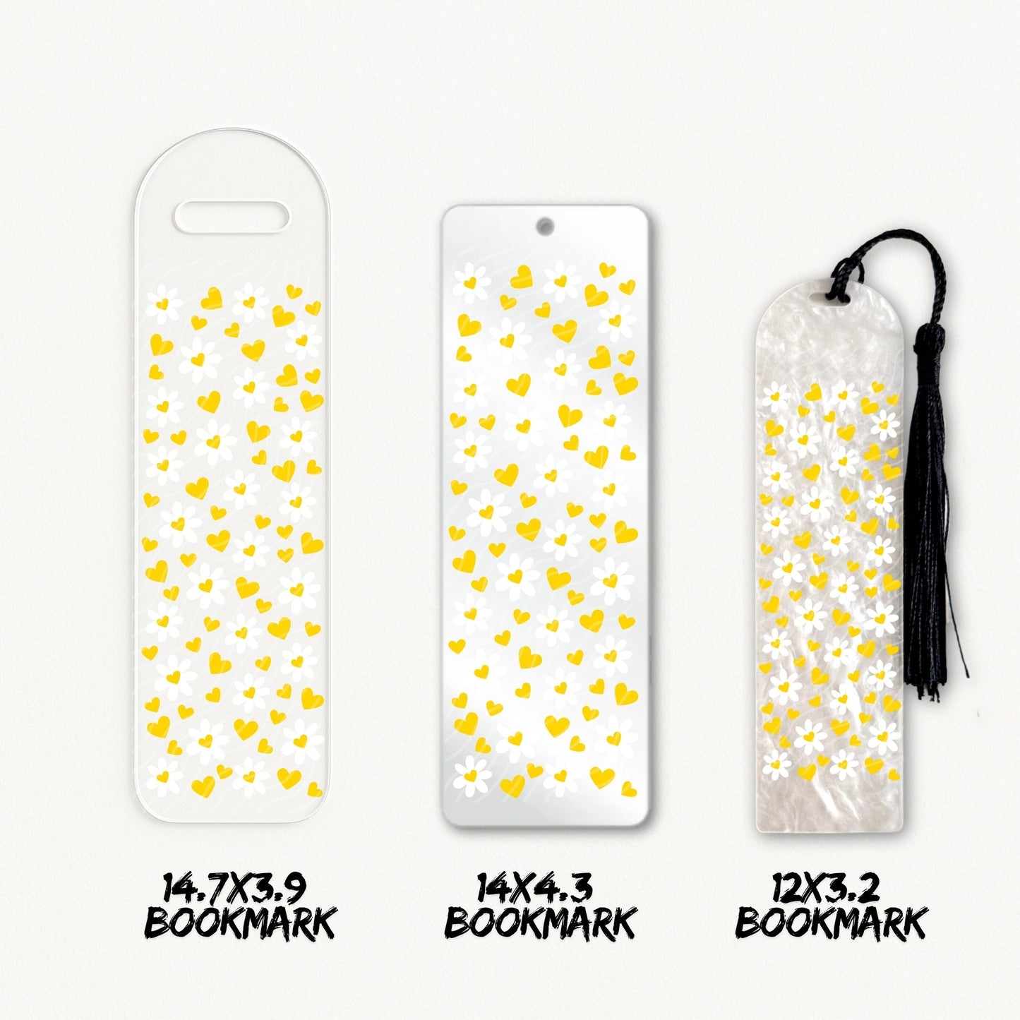 Daisy | Bookmark UV DTF