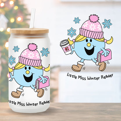 Miss Winter Reader | UV DTF Decal