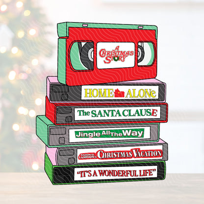 Christmas VHS | UV DTF Decal