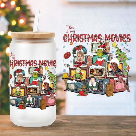 This Is My Christmas Movies | UV DTF Decal