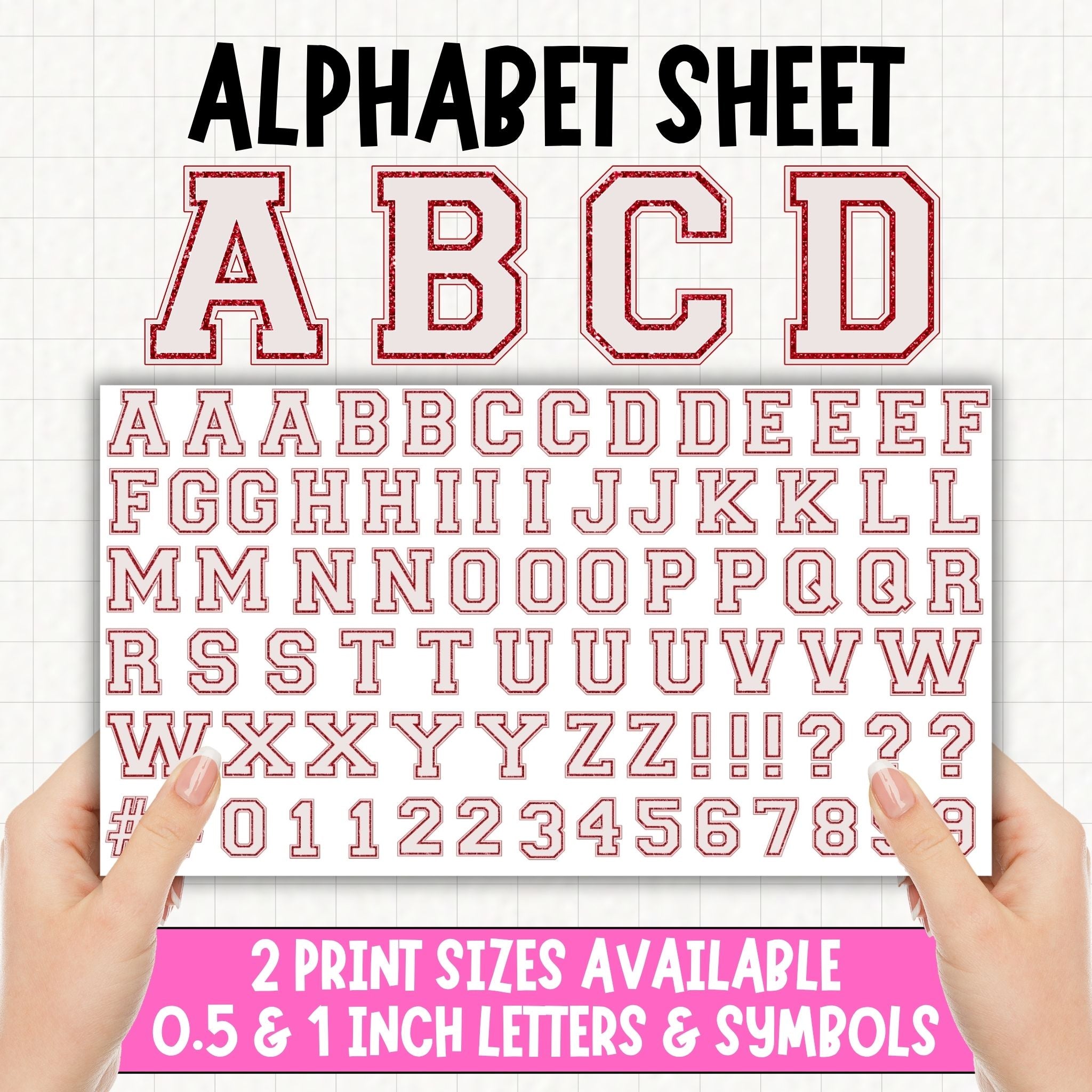 UV DTF Alphabet | A-Z Transfers | Autism Puzzle – CraftyCupSupply