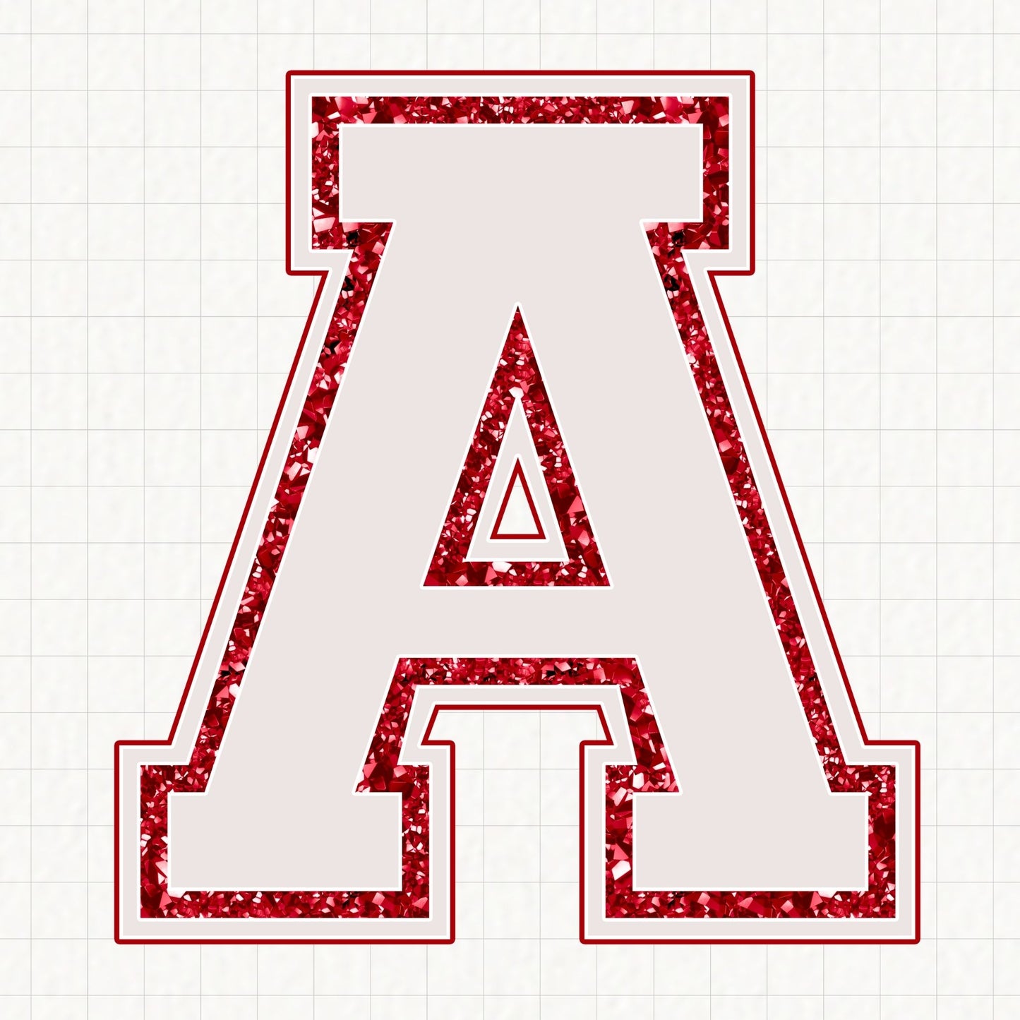 Varsity Alphabet | UV DTF