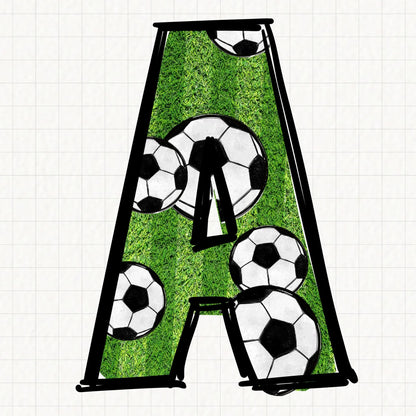 Football Alphabet | UV DTF