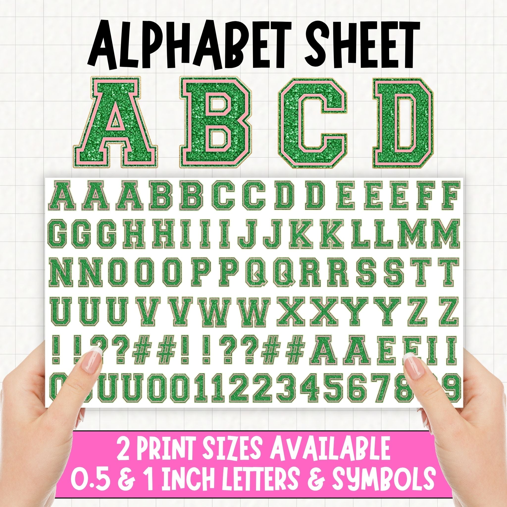 UV DTF Alphabet | A-Z Transfers | Autism Puzzle – CraftyCupSupply
