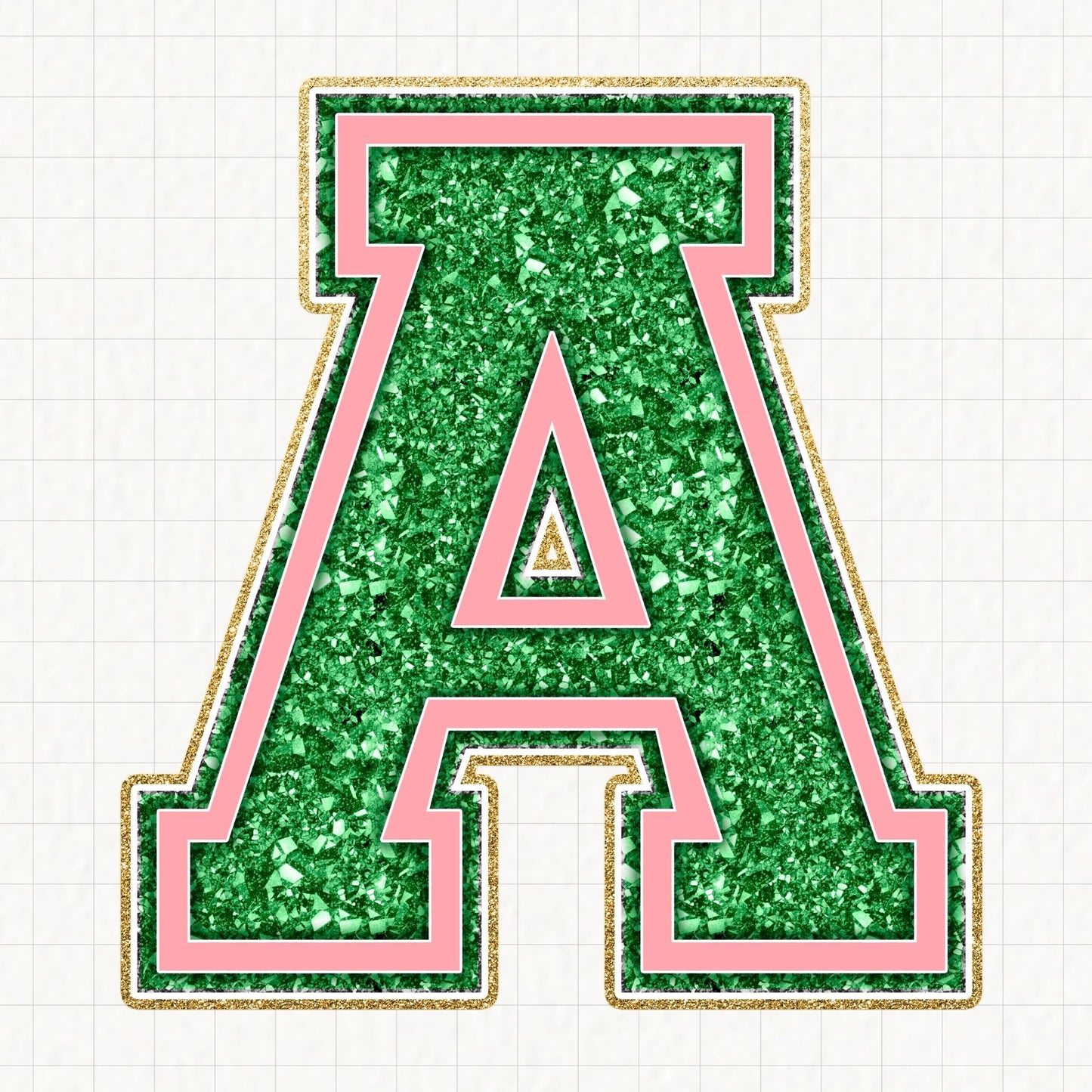 Varsity Alphabet | UV DTF