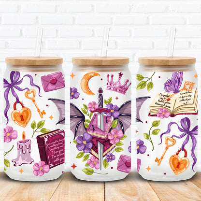 Violet Wing Chapter | UV DTF Wrap