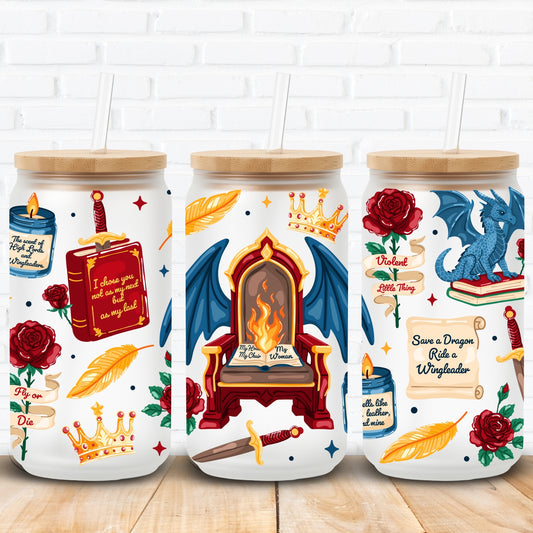 Chapter of Whispered Flames | UV DTF Wrap