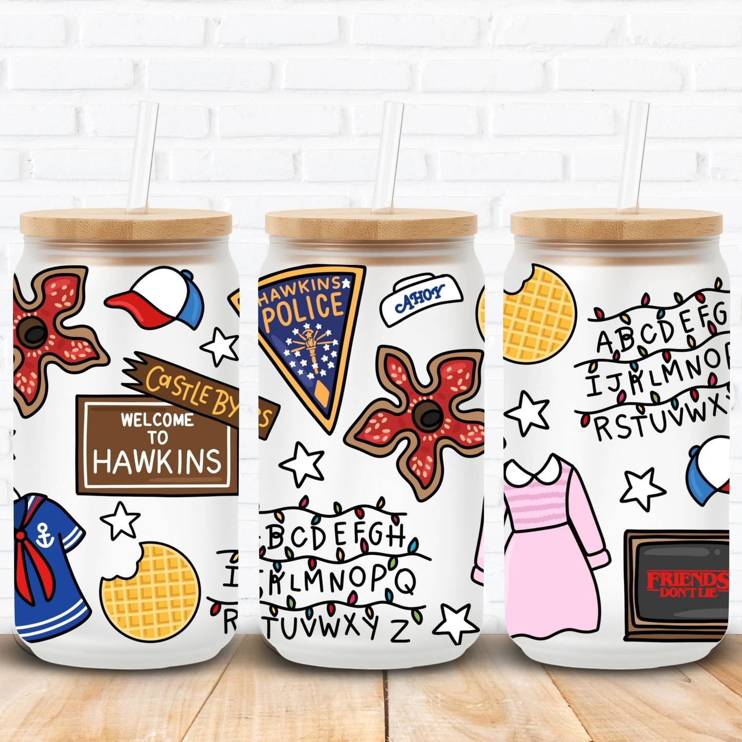 Backward World | UV DTF Wrap