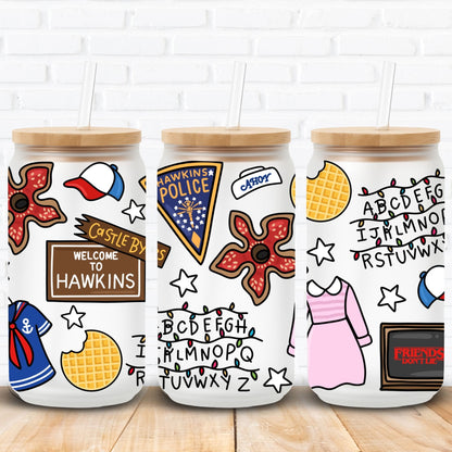 Backward World | UV DTF Wrap