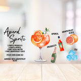 Aperol Spritz | UV DTF Wrap