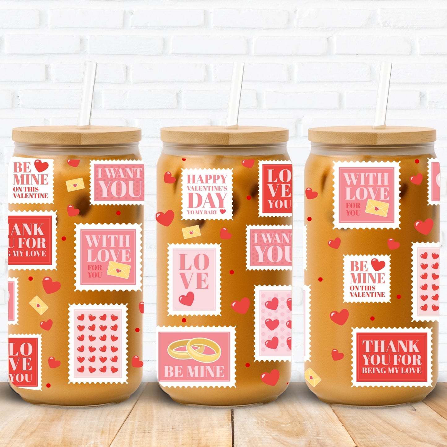 Love Stamps | UV DTF Wrap