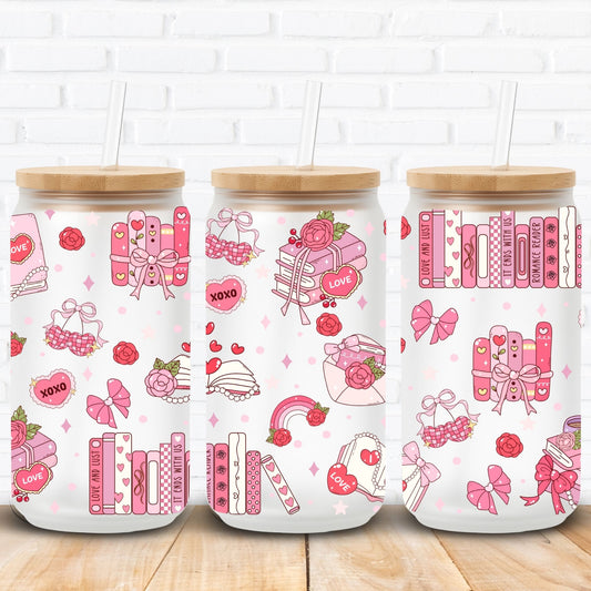 Valentine Bookish | UV DTF Wrap