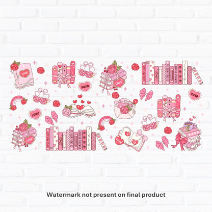 Valentine Bookish | UV DTF Wrap