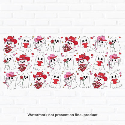 Valentine Ghosts | UV DTF Wrap