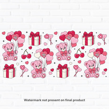 Beary Sweet | UV DTF Wrap