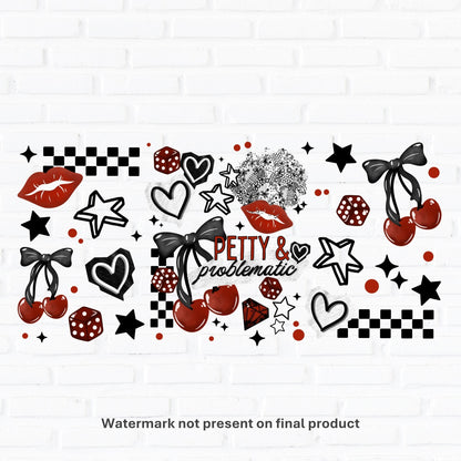 Pretty & Problematic | UV DTF Wrap