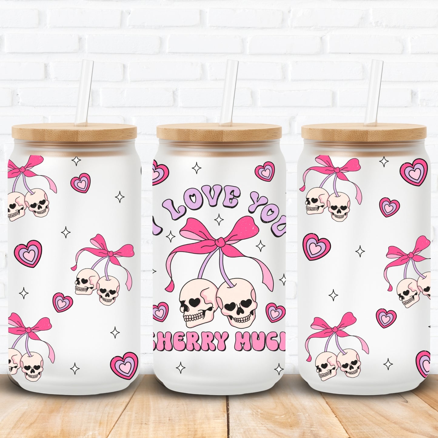 Love You Cherry Much | UV DTF Wrap