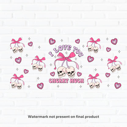 Love You Cherry Much | UV DTF Wrap