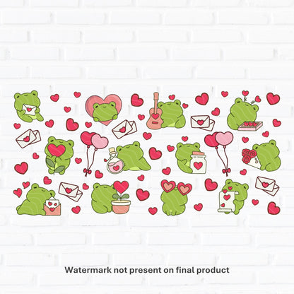 Froggy Love | UV DTF Wrap