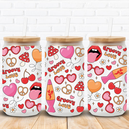 Groovy Love | UV DTF Wrap