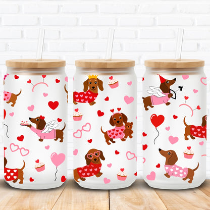 Dachshund Love | UV DTF Wrap