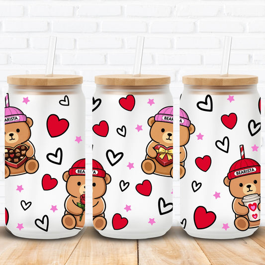 Bearista Valentine | UV DTF Wrap
