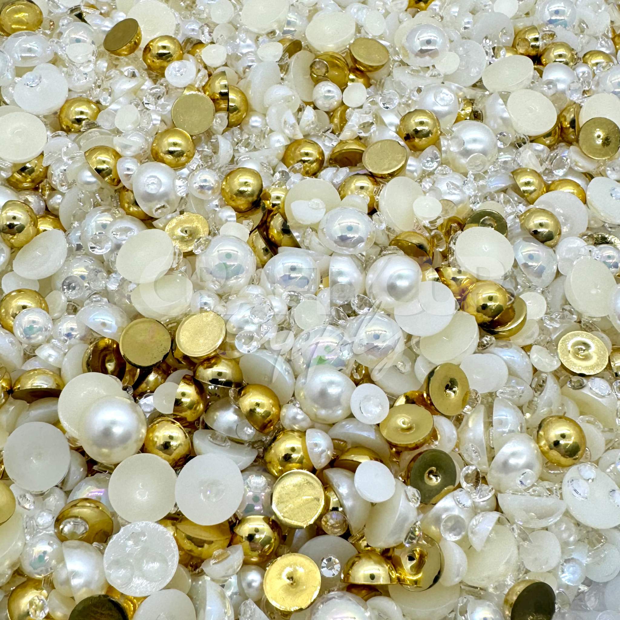 ivory rhinestones