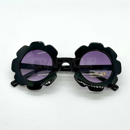 Straight Flower Shaped Sunglasses with UVA & UVB Protection (Kids)