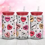 sweetheart love heart dtf wrap