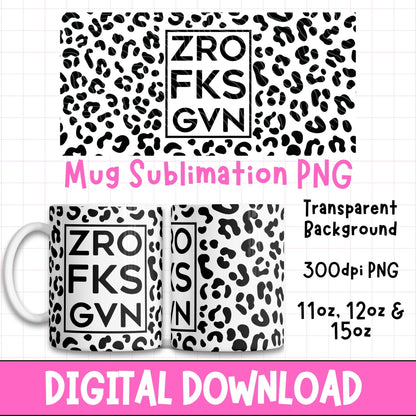 Zero Fucks Given | Digital Download