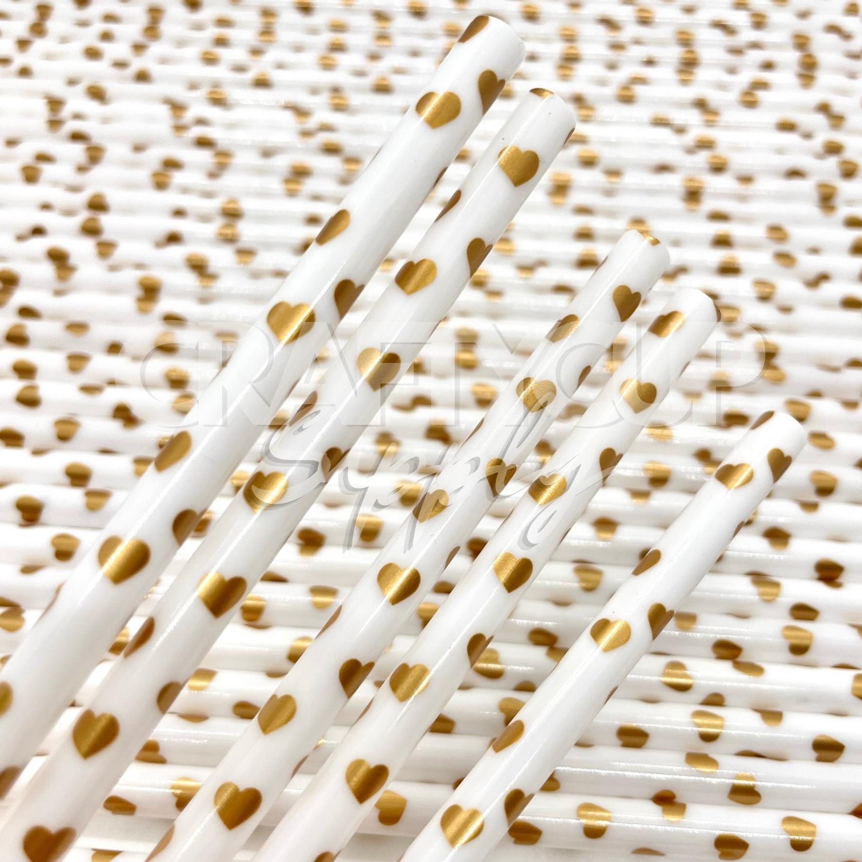 pattern straws reusable