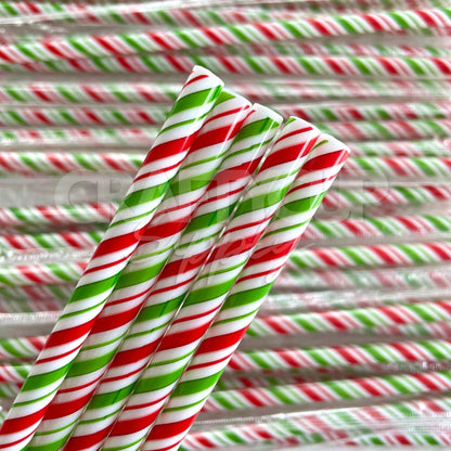 Candy Cane Straw