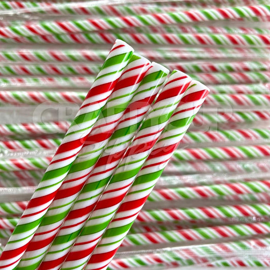 Candy Cane Straw