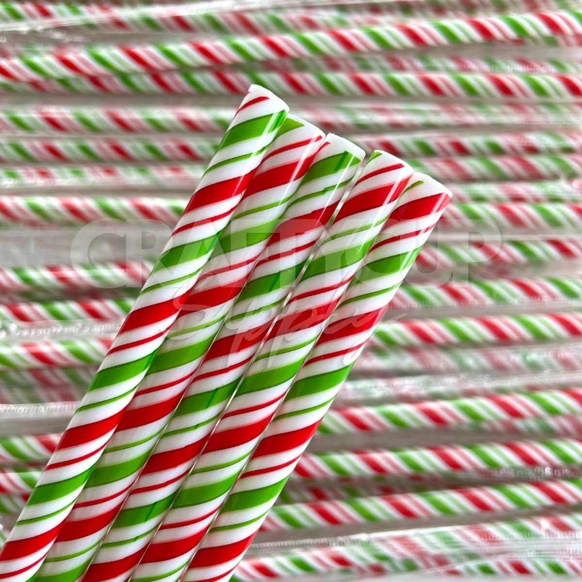 Candy Cane Straw