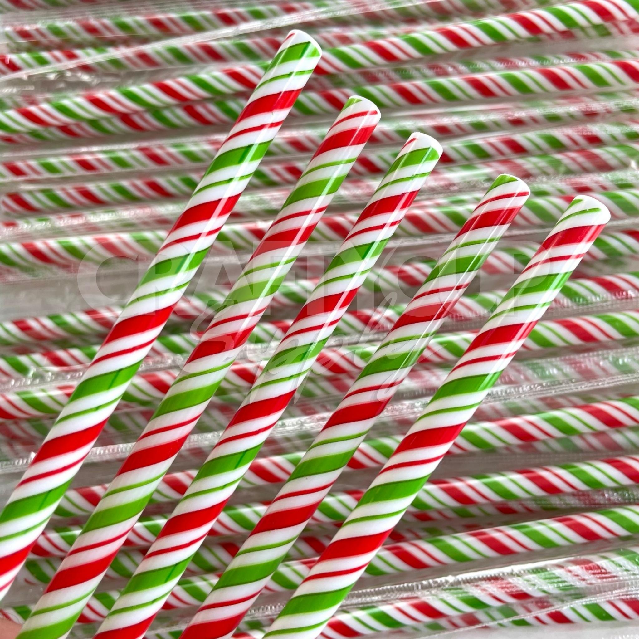 Candy Cane Straw