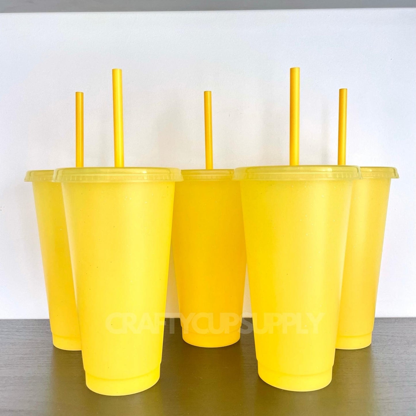 yellow glitter blanks wholesale