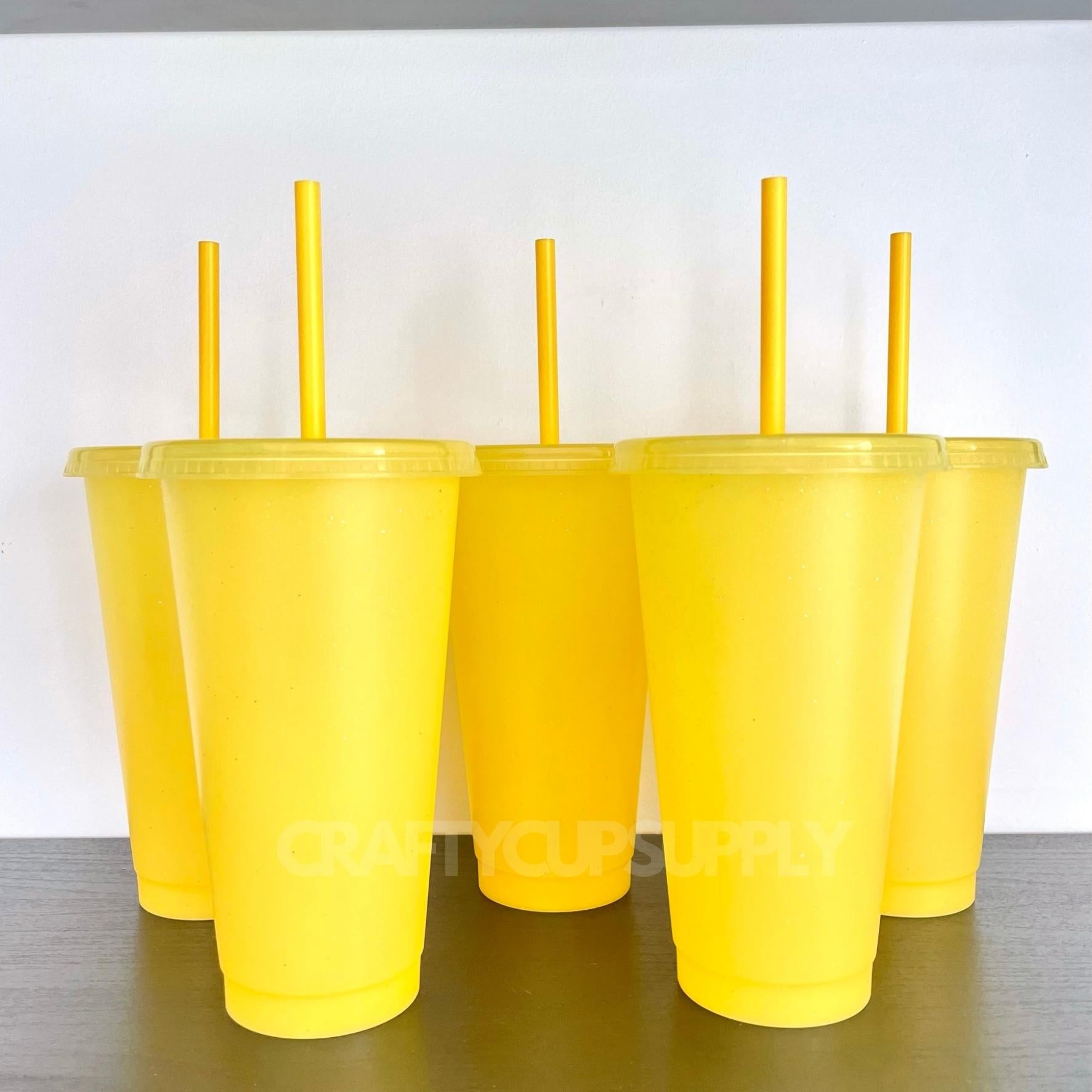 yellow glitter blanks wholesale