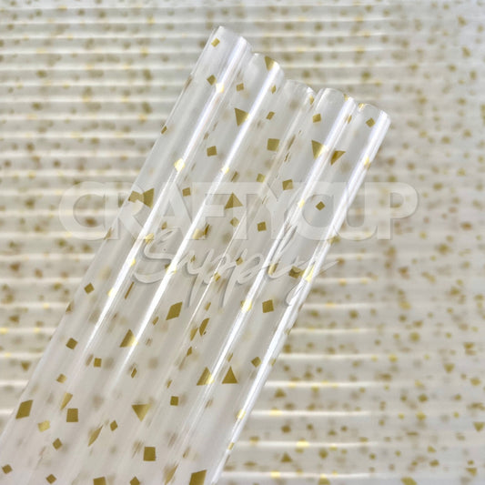 Gold Speckle Straw
