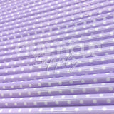 Pastel Purple Polka Dot Straw