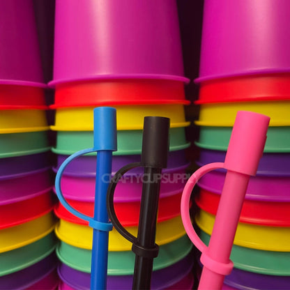 Plain Cap Straw Charms