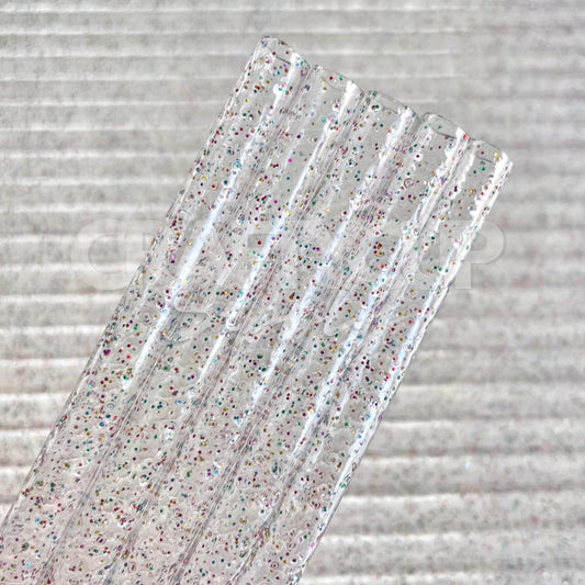 glitter reusable straws