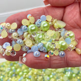 Island - Pearl & Rhinestone Mix (25g)