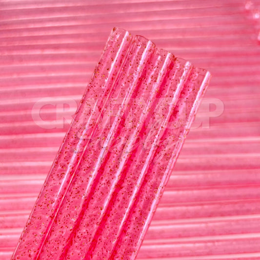 reusable plastic glitter straws cold cups