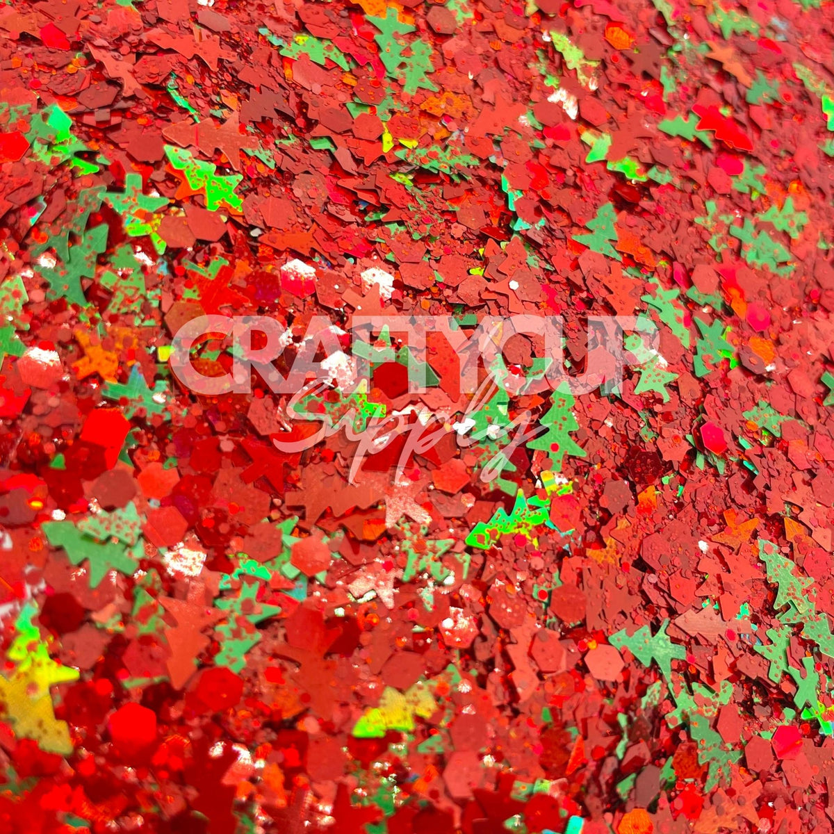 Christmas colour glitters