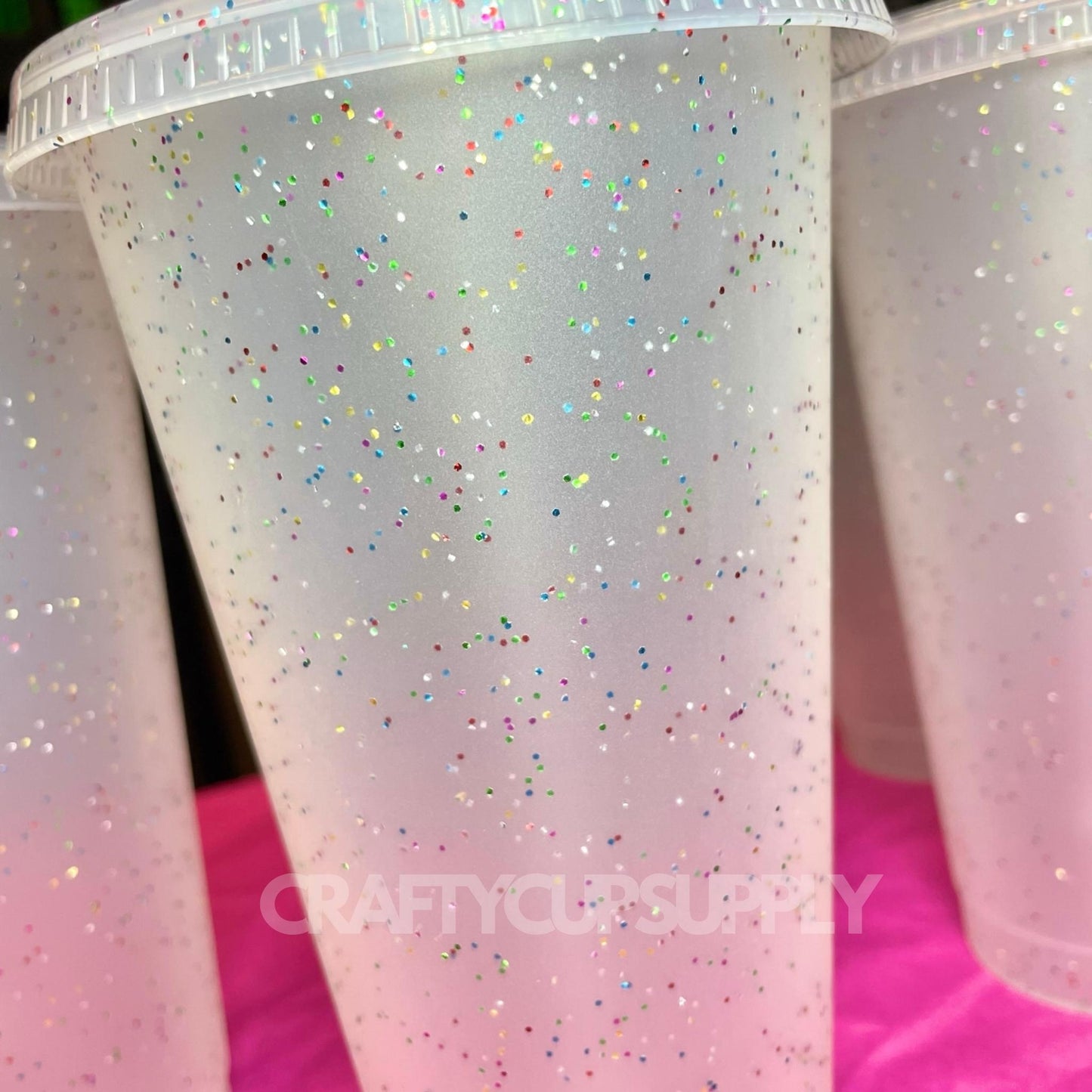 glitter wholesale cold cups blanks