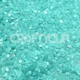 mint green glitter uk